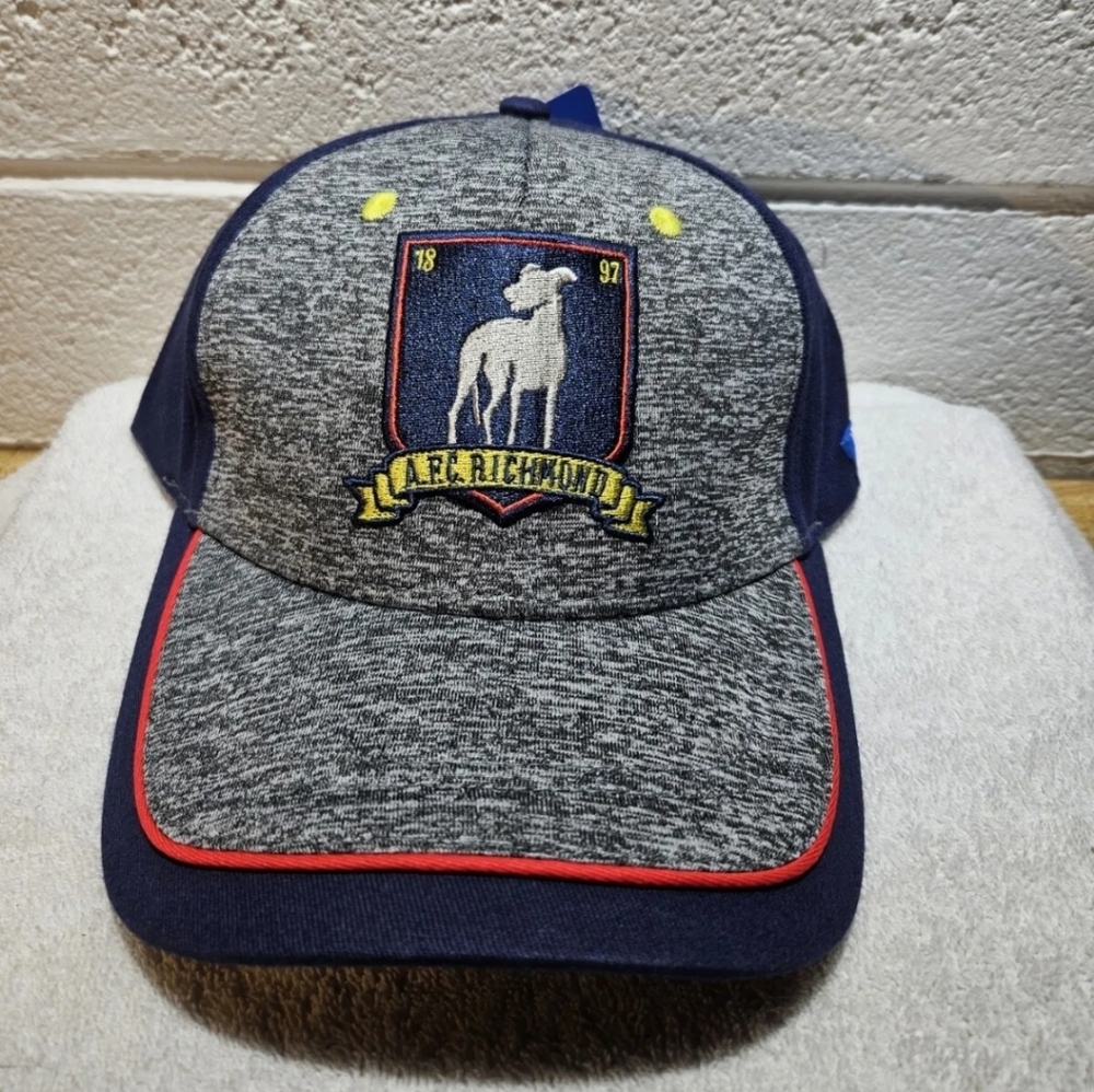 Ted Lasso AFC Richmond Heathered Gray Two-Tone Snapback OSFM Hat Cap